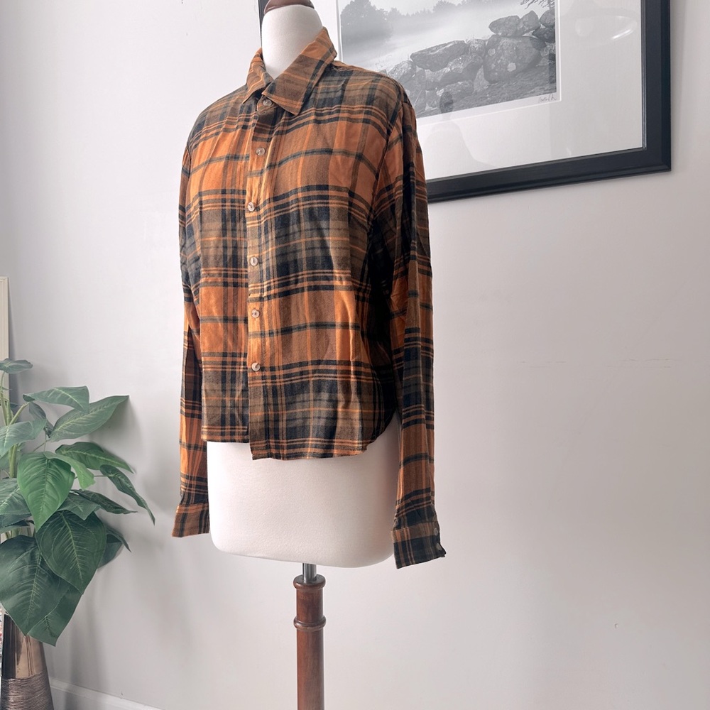 Brand New! - Western Fashions Multi-Color - Top Plaid